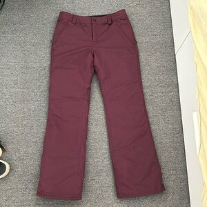 Volcom Snowpants - Maroon Size Medium